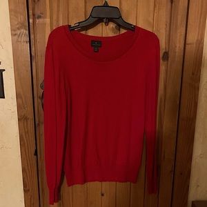 Red Sweater med long sleeve Worthington